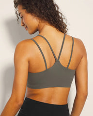 DARK GRAY OLIVE - Yoga Bra