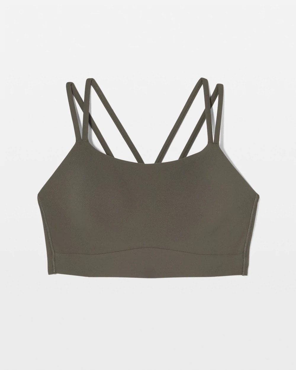 DARK GRAY OLIVE - Yoga Bra
