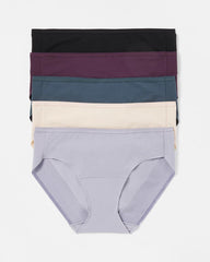 PLUM PERFECT MULTI PACK - Cotton Hipster Panty 5 Pack