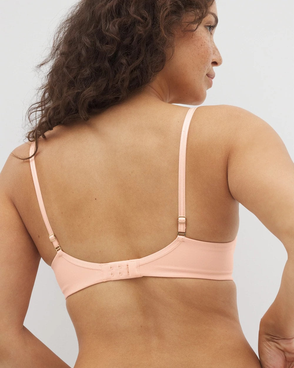 PEACH PARFAIT - Embraceable Perfect Coverage Bra with Crochet Lace