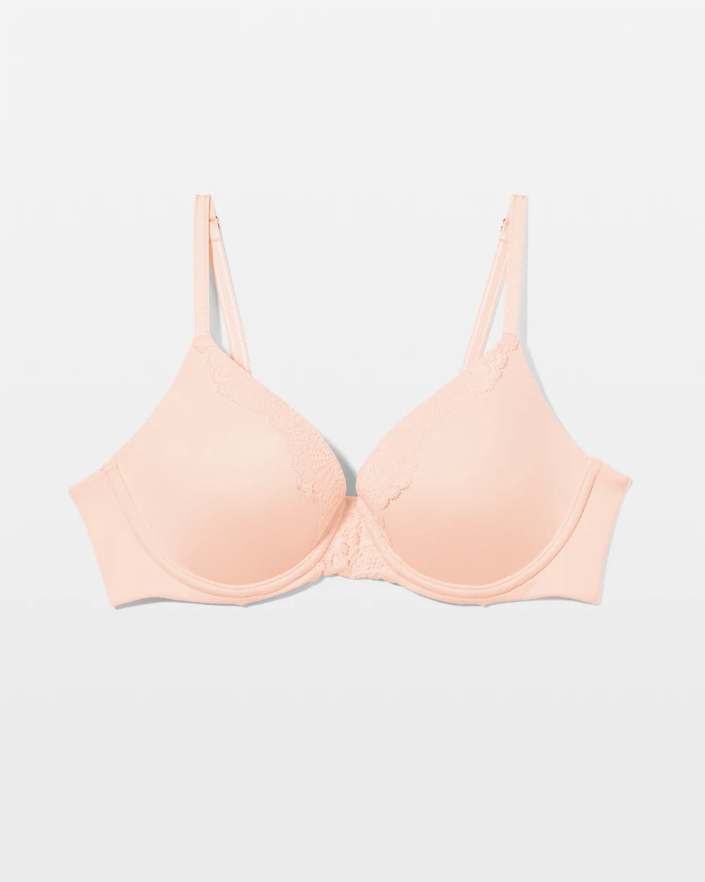 PEACH PARFAIT - Embraceable Perfect Coverage Bra with Crochet Lace