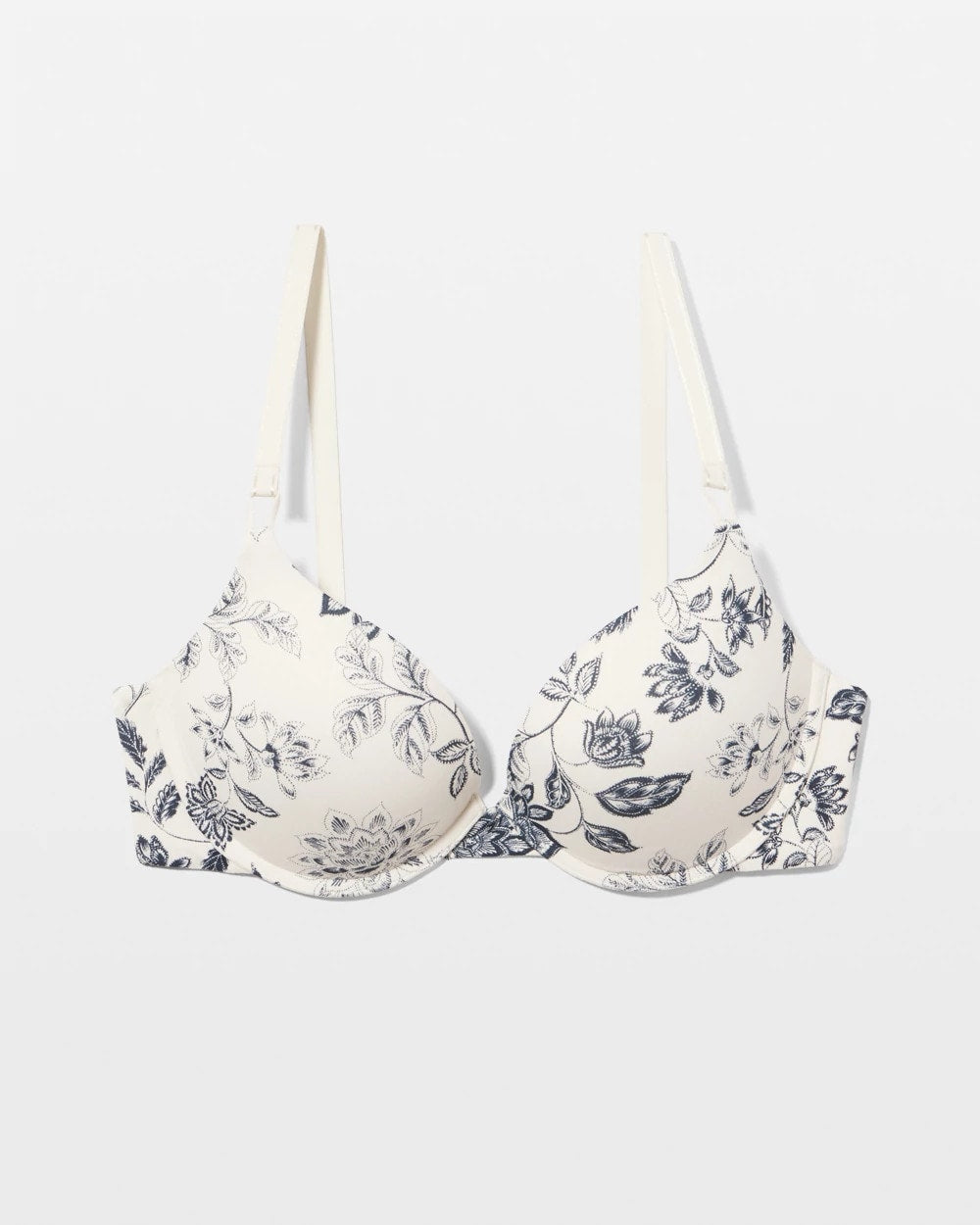 MEANDERING GARDEN M CHAM - Push-Up Plunge Bra
