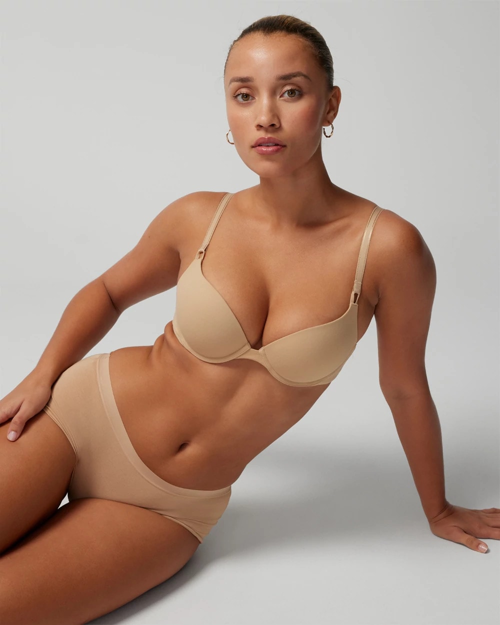WARM AMBER - Push-Up Plunge Bra