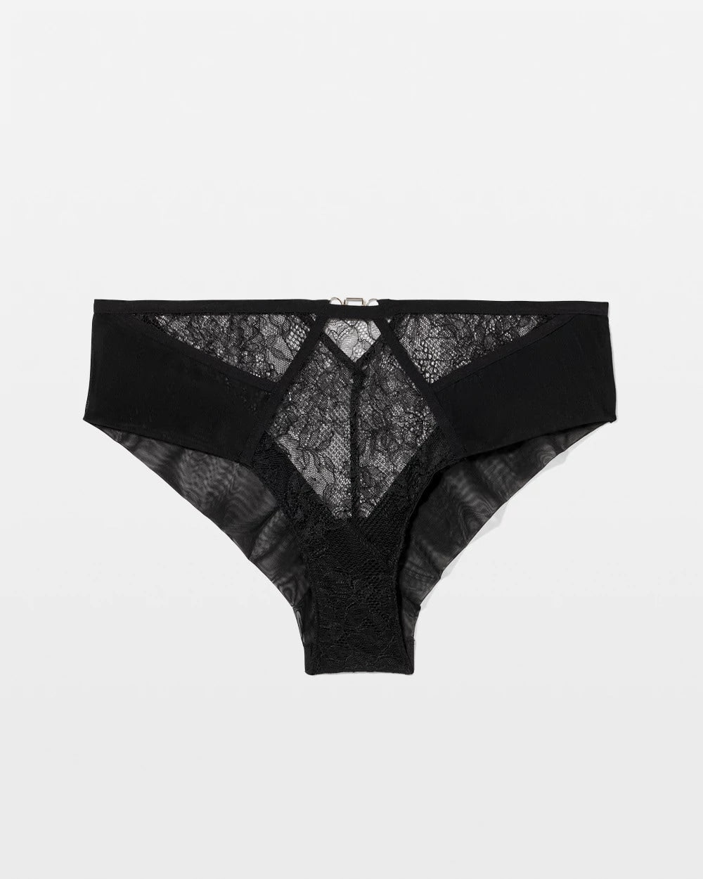 BLACK - Sheer Glam Cheeky Panty