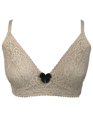 NUDE - Wireless Pocketed Lace Bra