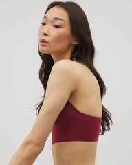 FIRST KISS - Racerback Bralette with Lace Back