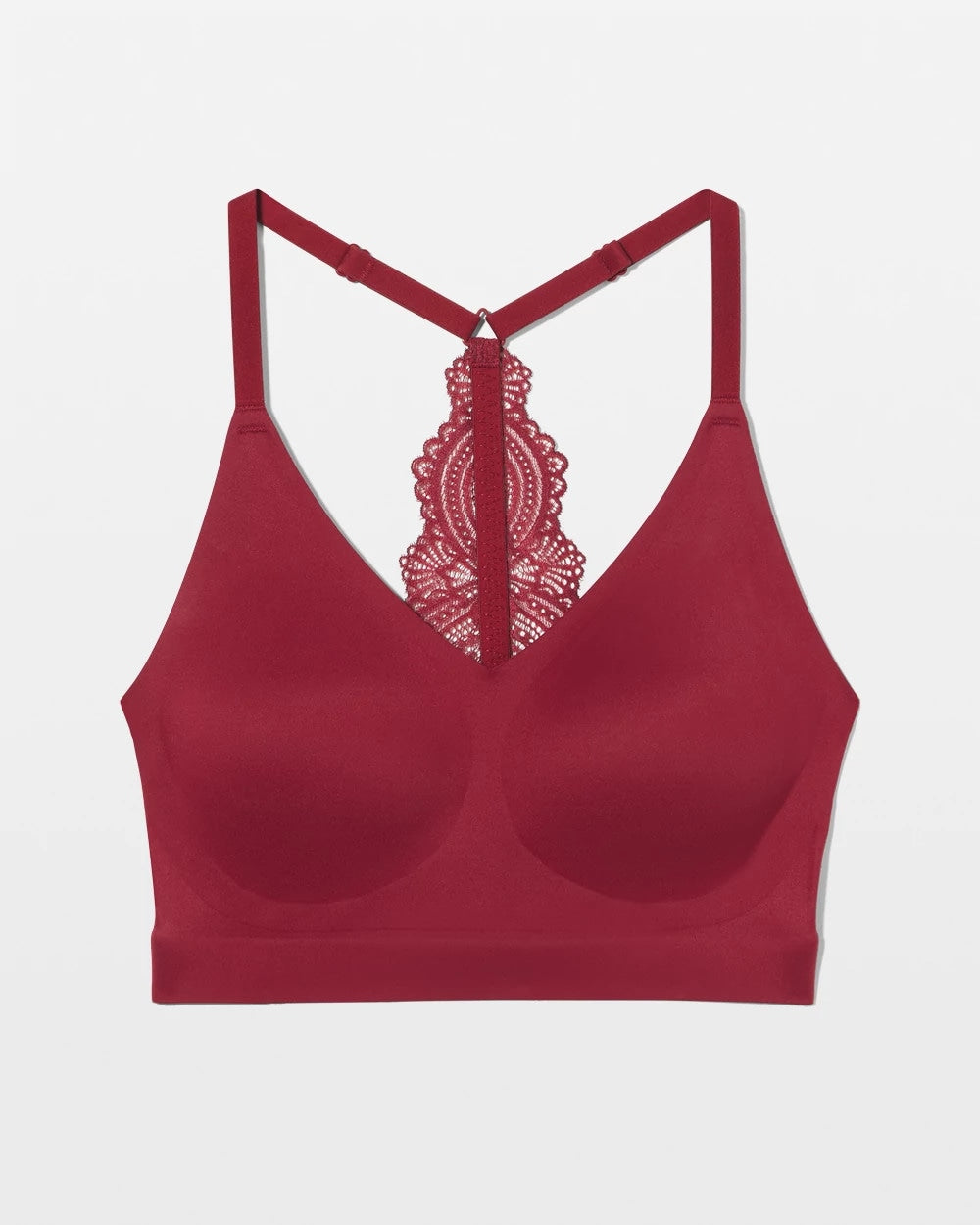 FIRST KISS - Racerback Bralette with Lace Back