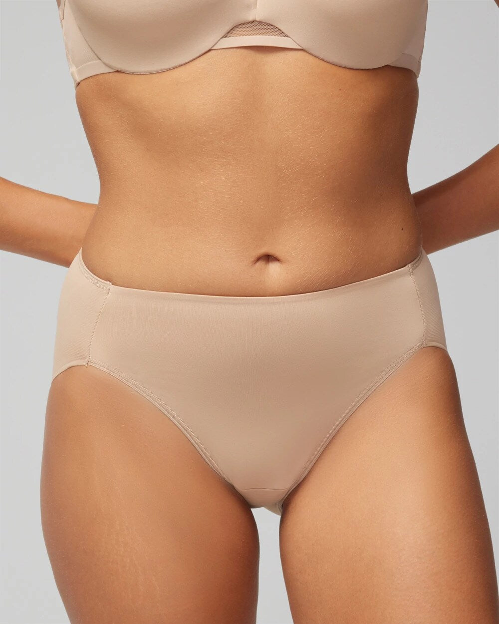 WARM AMBER - High-Leg Brief Panty