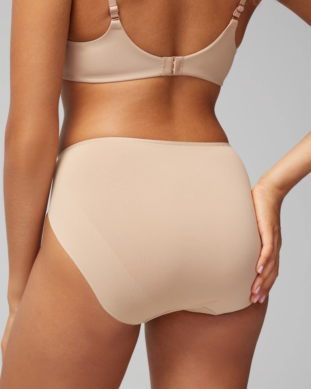 WARM AMBER - High-Leg Brief Panty