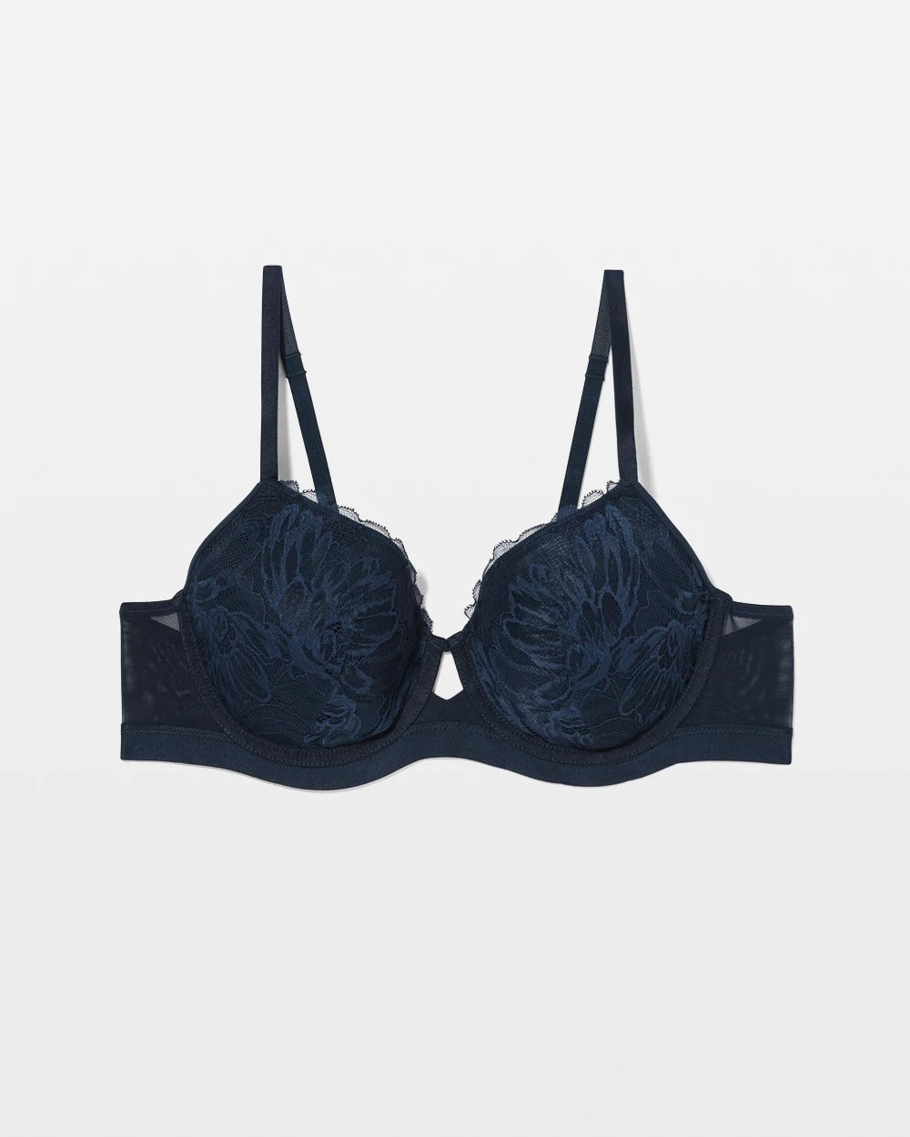 NIGHTFALL NAVY - Perfect Coverage Bra with Lace