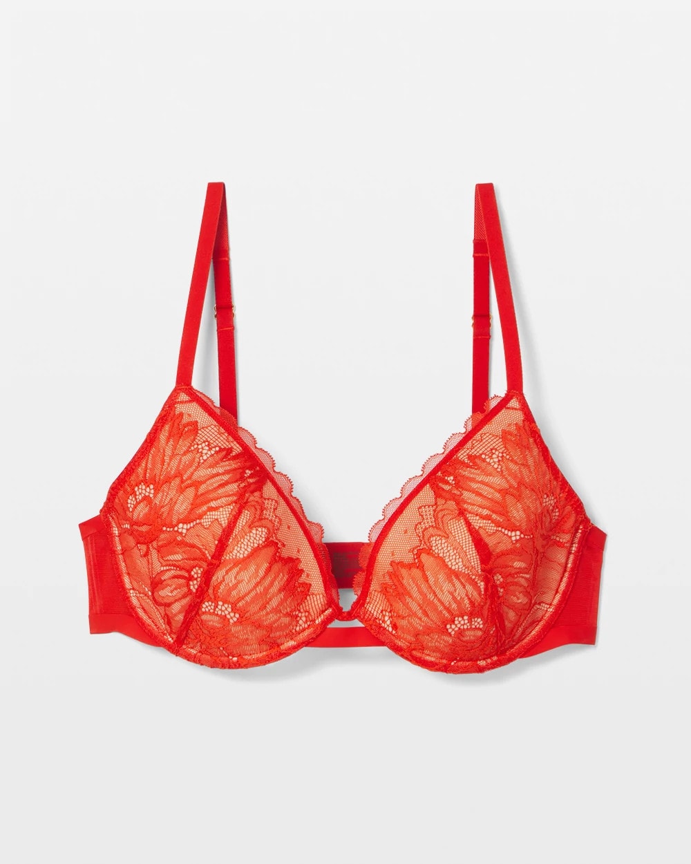 FEELIN POPPY - Plunge Bra with Lace