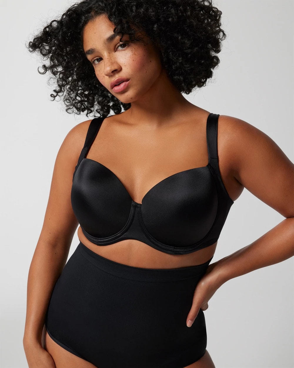 BLACK - Full Coverage Bra