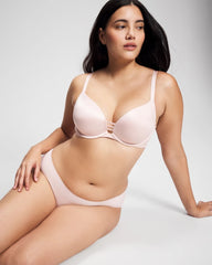 PRETTY PINK - Push-up Plunge Bra