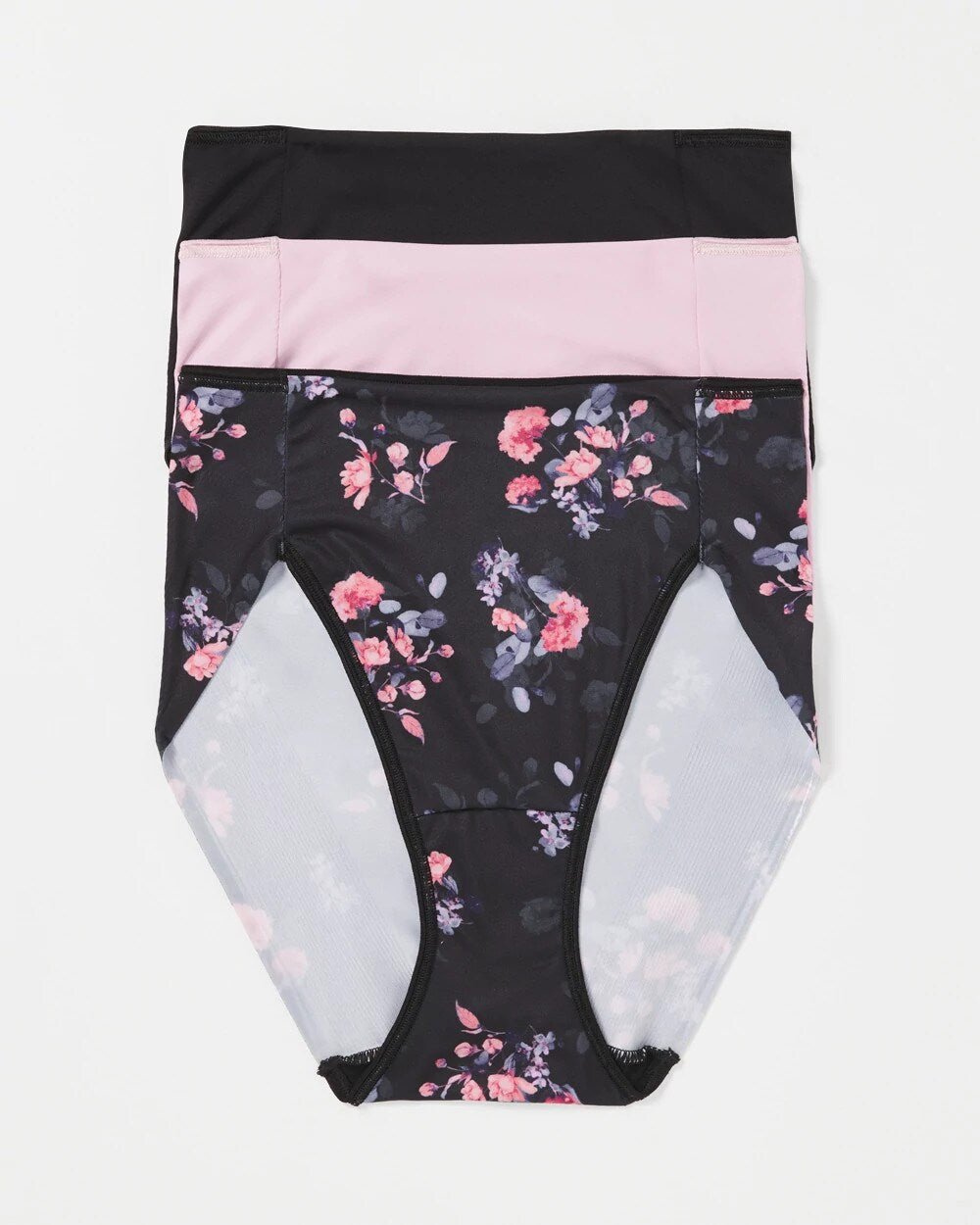 AMETHYST BLUSH MULTIPACK - Tummy High-Leg Brief Panty 3 Pack
