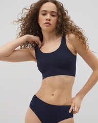 NIGHTFALL NAVY - Seamless Rib Bralette