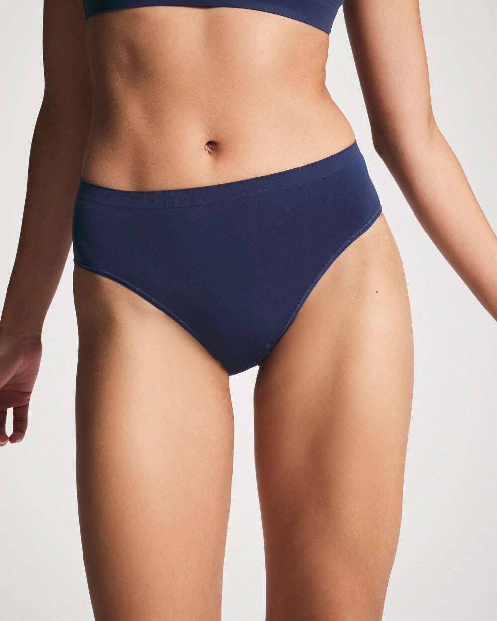 INK BLUE - High-Leg Panty