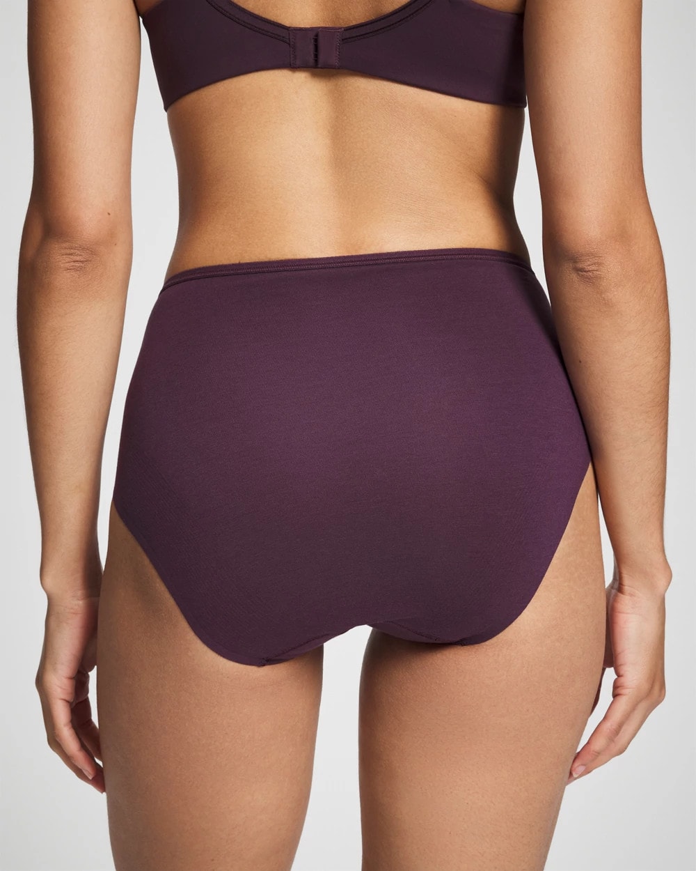 PLUM PERFECT - Cotton Modern Brief