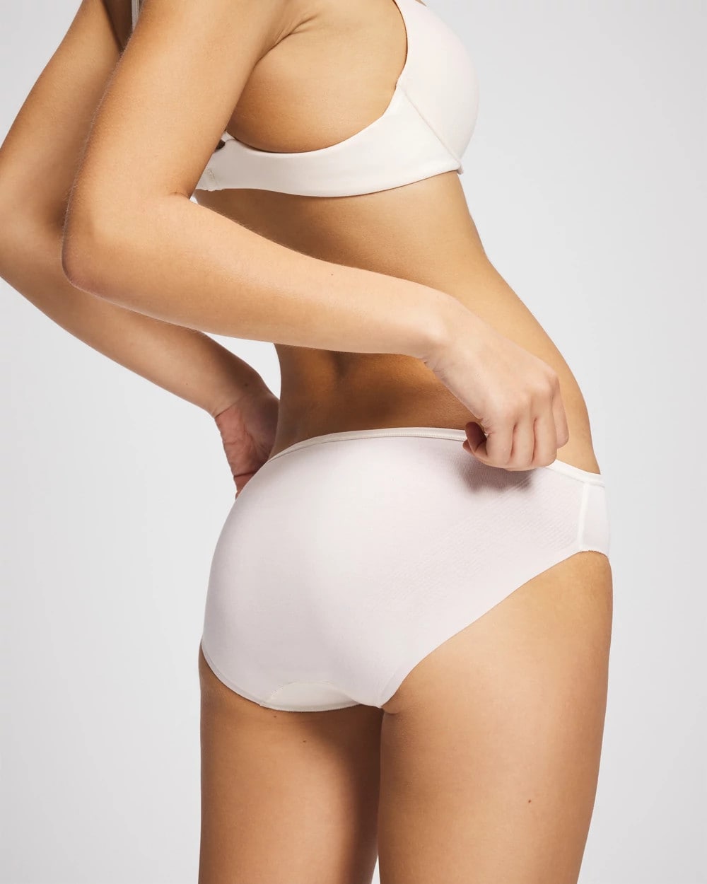 IVORY - Cotton Hipster Panty