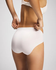 IVORY - Cotton High Leg Panty