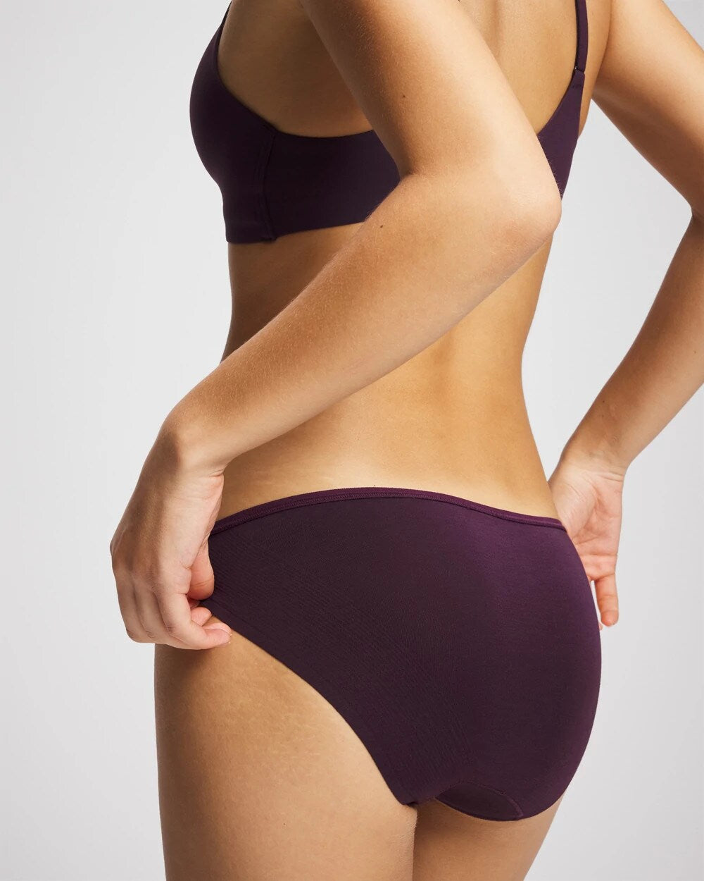 PLUM PERFECT - Cotton Bikini Panty