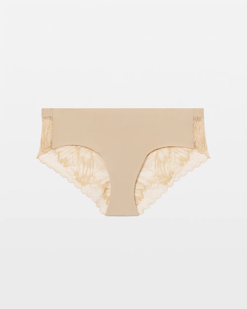 WARM AMBER - Cheeky Hipster Panty with Lace Back