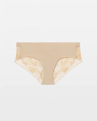 WARM AMBER - Cheeky Hipster Panty with Lace Back