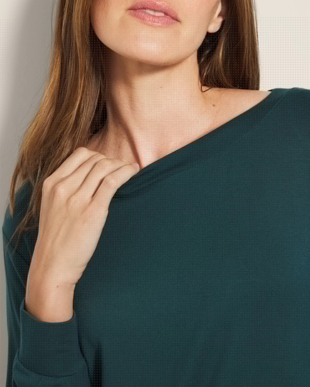 DEEP TEAL - Long-Sleeve Pajama Top