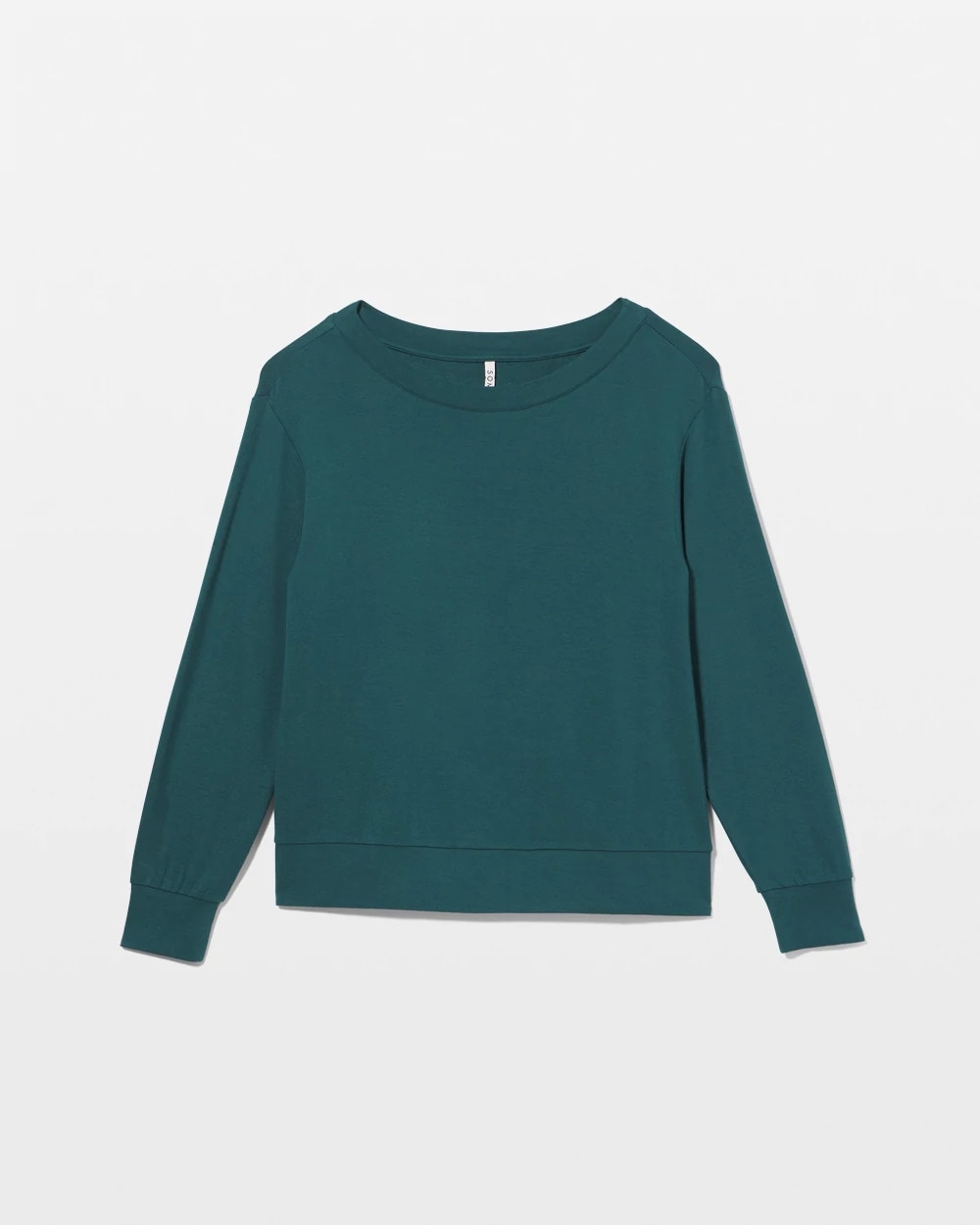 DEEP TEAL - Long-Sleeve Pajama Top