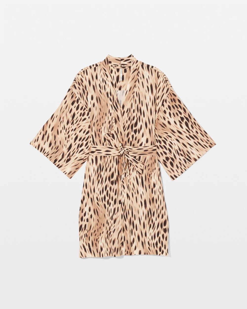 SPLENDID LEOPARD AMBER - Short Robe