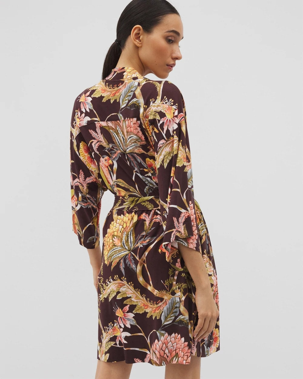 PARROT-DISO PLUME G PLUM - Short Robe