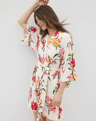 LE TIGRE FLORA CHAMPAGNE - Short Robe