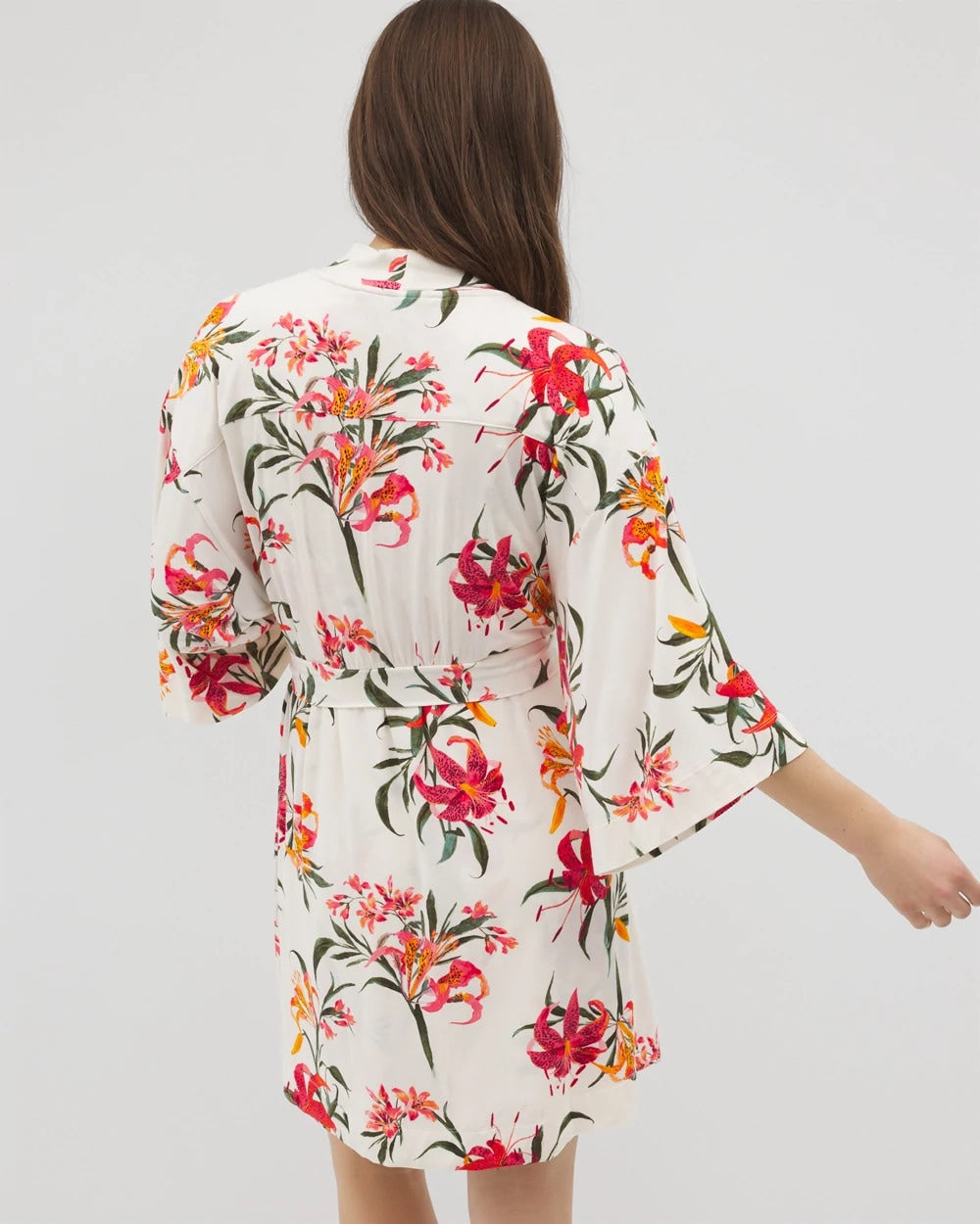 LE TIGRE FLORA CHAMPAGNE - Short Robe