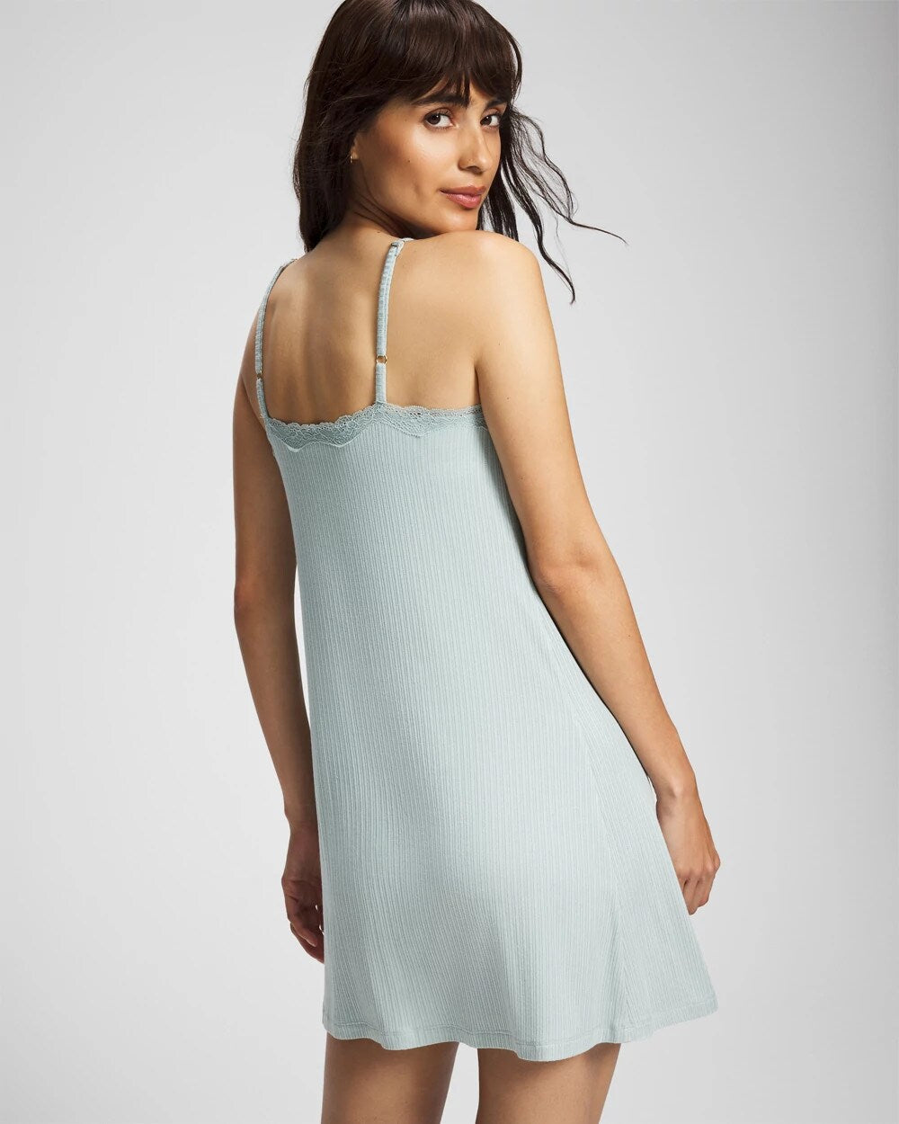 GREEN MIST - Pointelle Chemise