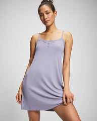 LAVENDER CLOUD - Pointelle Chemise