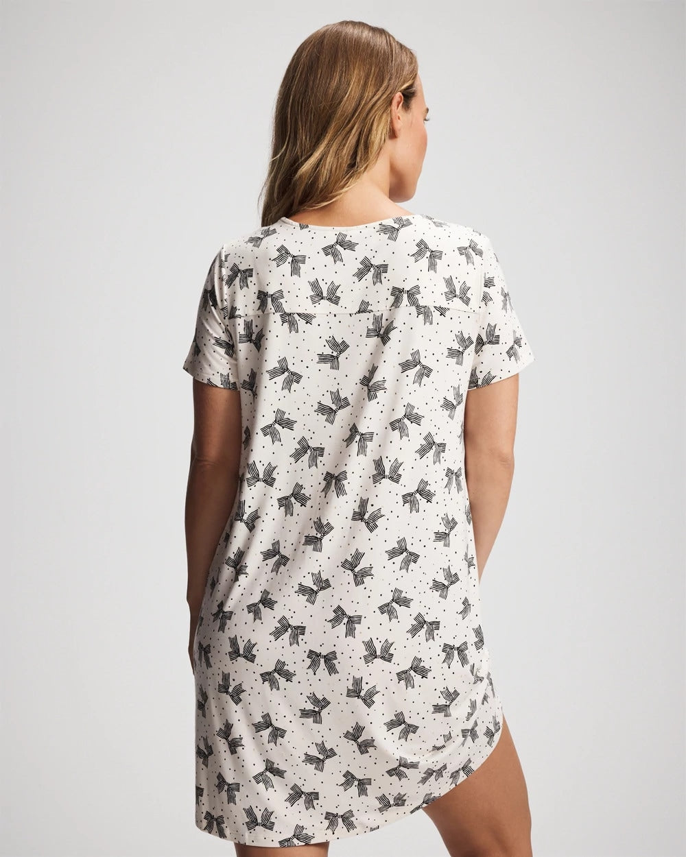 THATS A WRAP CHAMP MICRO - Short Sleeve Scoop Neck Sleepshirt