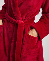PAINT THE TOWN RED - Plush Short Robe