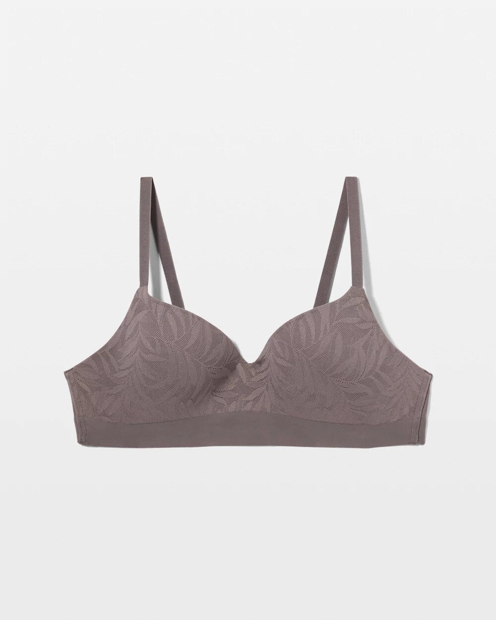 GRAY ABYSS - Wireless Bra with Lace