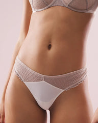 IVORY - Soma's Sexiest Embroidered Thong