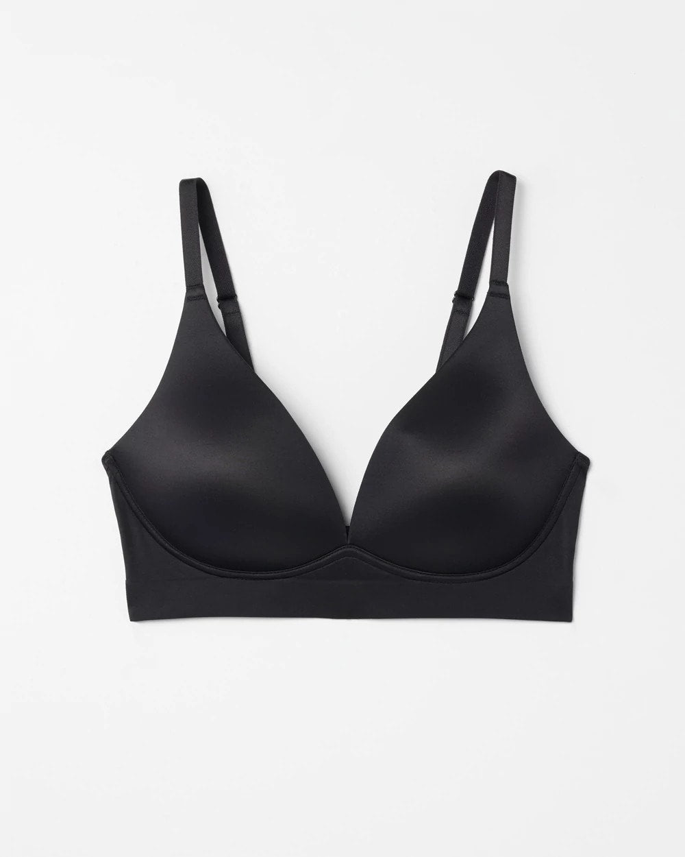 BLACK - Luxe Plunge Bralette