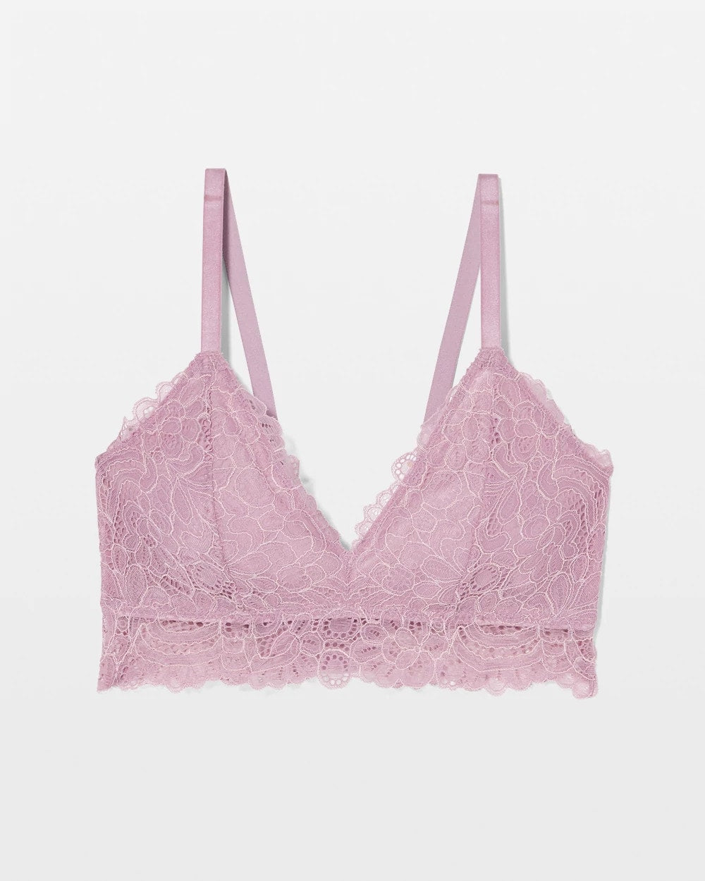 LILAC WINE/LILAC ASH CD - Corded Lace Bralette