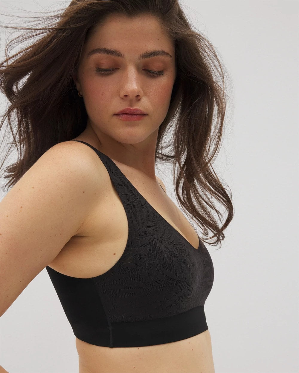 BLACK - Lace Bralette