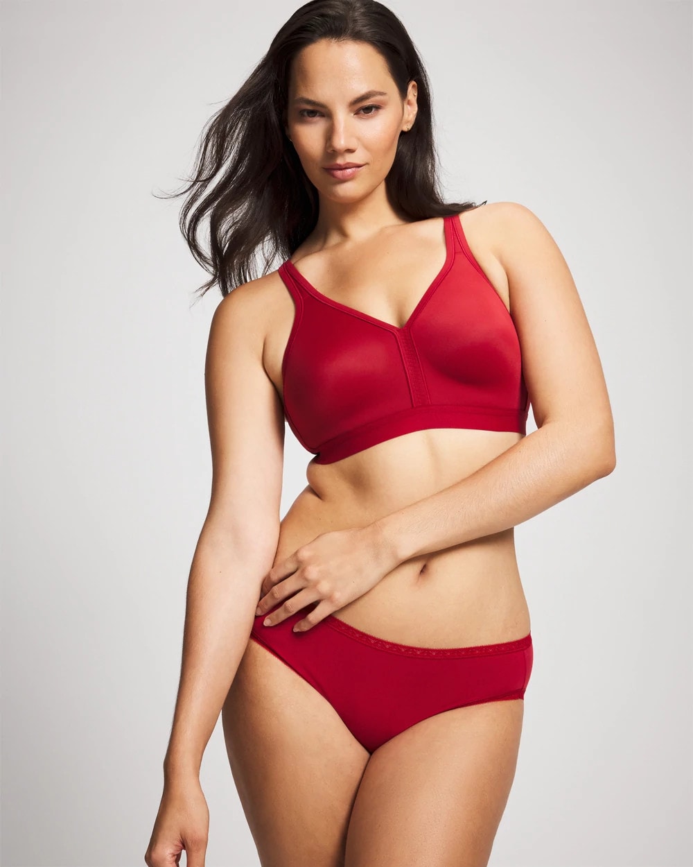 PAINT THE TOWN RED - Wireless Unlined Full Coverage Bra