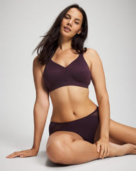 PLUM PERFECT - Wireless Unlined Full Coverage Bra