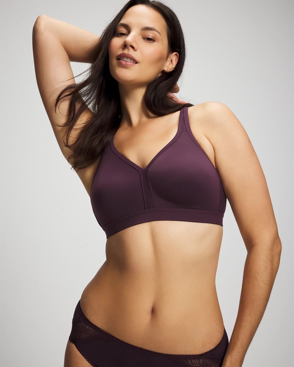 PLUM PERFECT - Wireless Unlined Full Coverage Bra