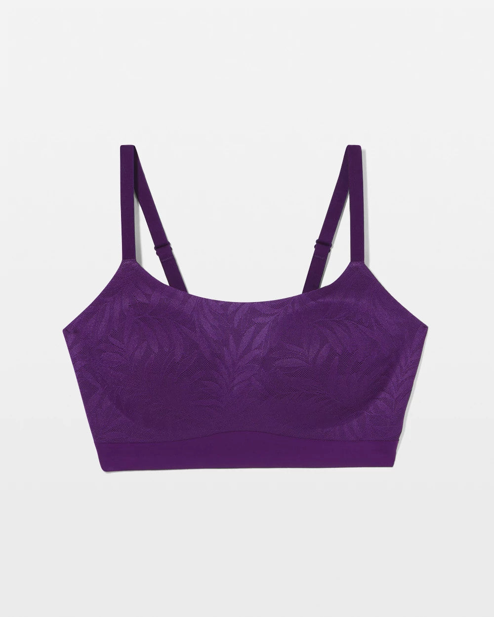 MAJESTIC PURPLE - Lace Adjustable Bralette