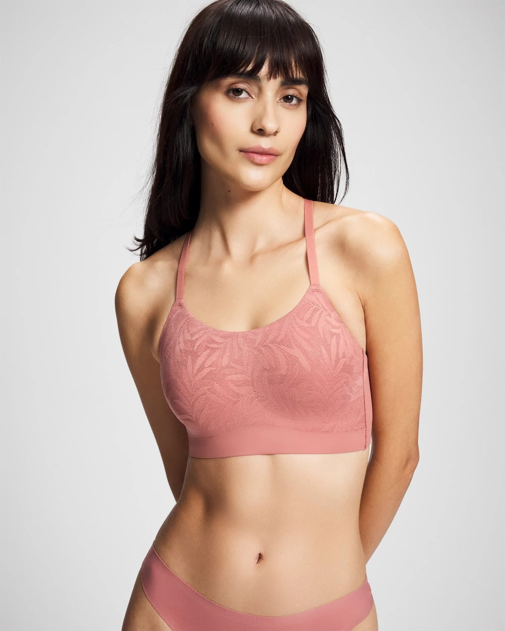 CLAY ROSE - Lace Adjustable Bralette