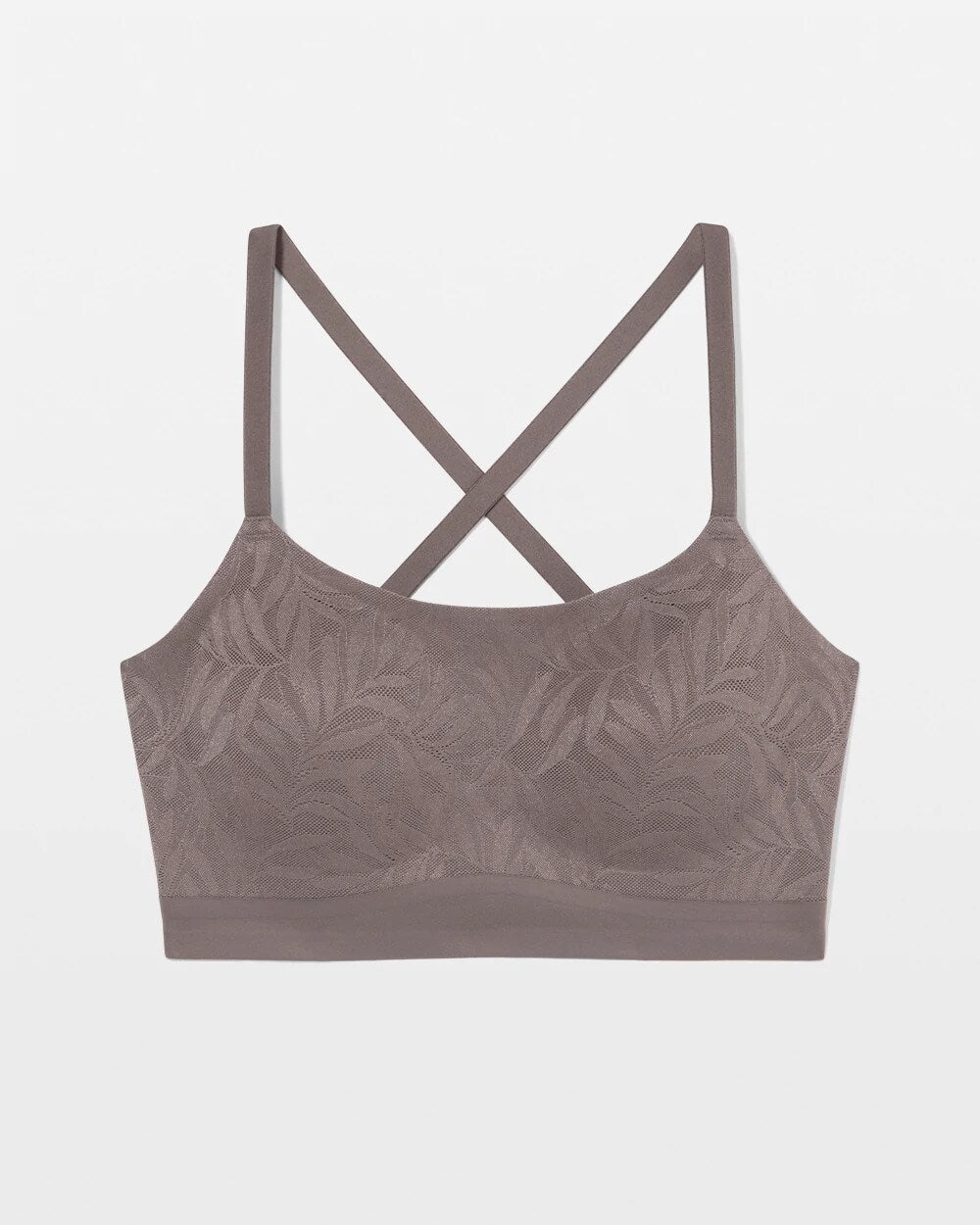 GRAY ABYSS - Lace Adjustable Bralette