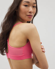 CAMELLIA ROSE - Mesh Adjustable Bralette