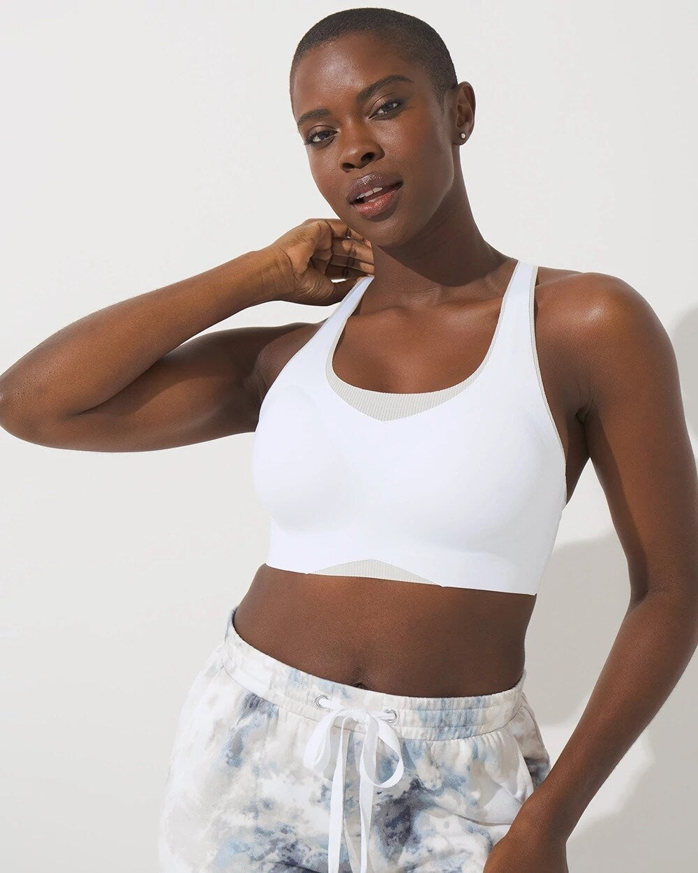 OPTIC WHITE - Racerback Bra