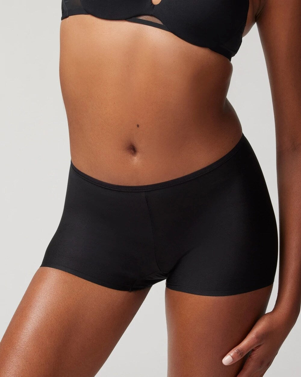 BLACK - Boyshort Panty